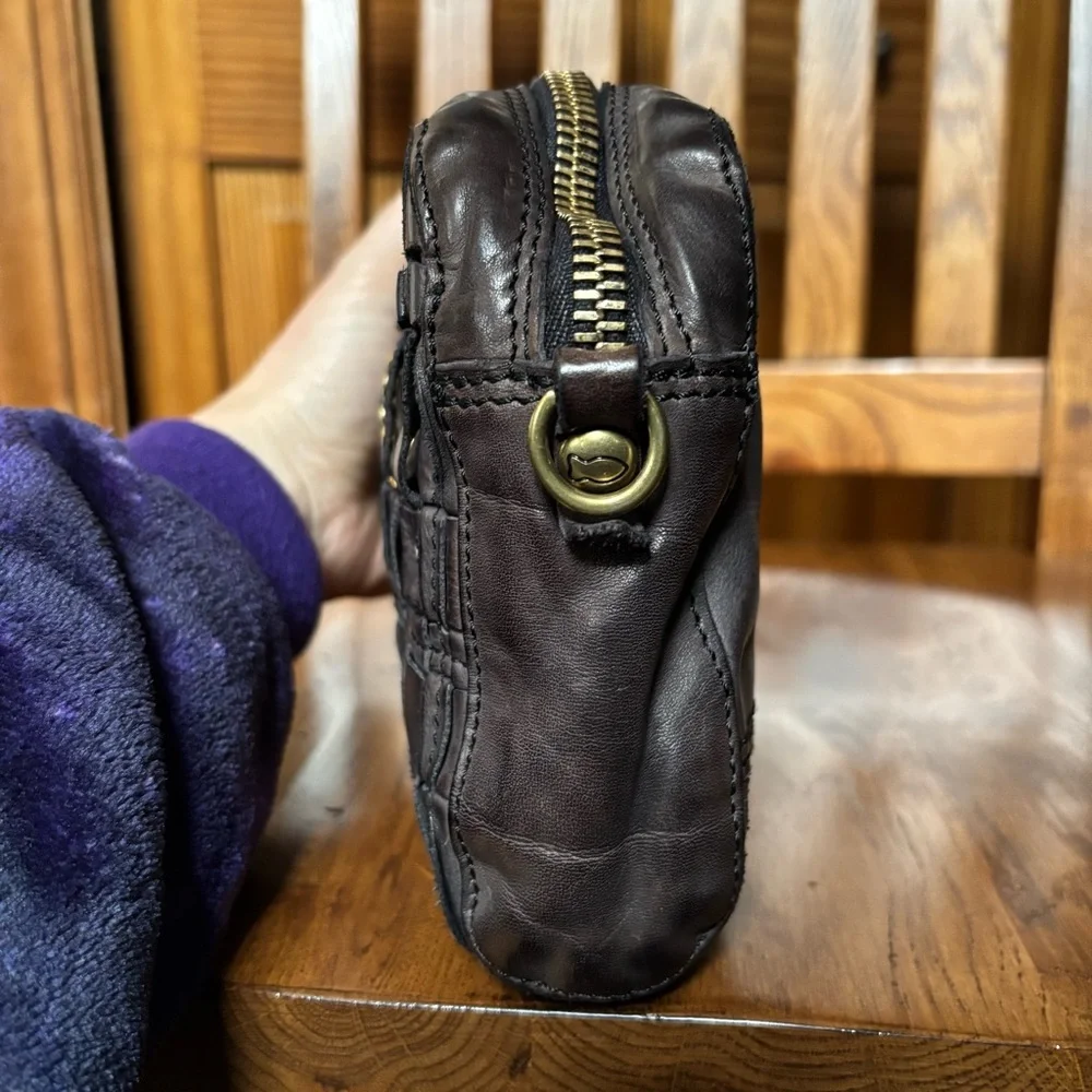 Campomaggi Edera Studded Mini Boston Bag - Picture 5 of 9